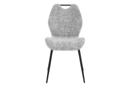 Turin Dining Chair in Light Grey