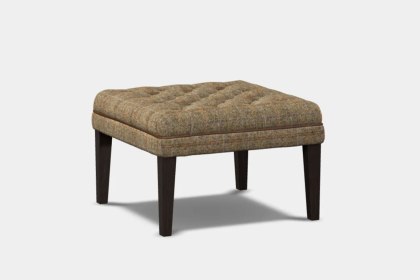 Tetrad Mackenzie Harris Tweed Buttoned Stool