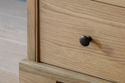 Gallery Direct Malvern Natural Oak 3 Drawer Chest of Drawers