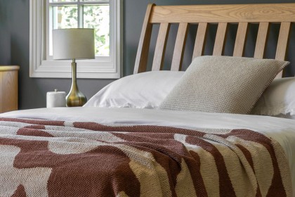 Gallery Direct Malvern Natural Oak Bedframe