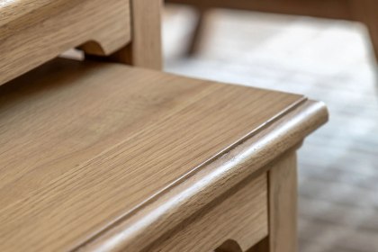 Gallery Direct Malvern Natural Oak Nest Of Tables