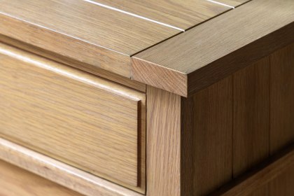 Gallery Direct Eton Natural 2 Door 2 Drawer Sideboard