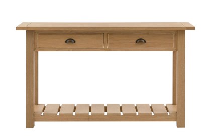 Gallery Direct Eton Natural 2 Drawer Console Table