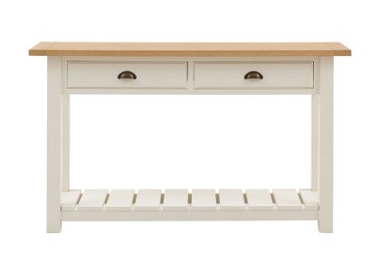 Gallery Direct Eton Painted White 2 Drawer Console Table