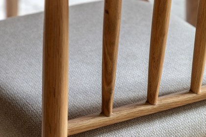 Gallery Direct Eton Natural Upholstered Dining Chair