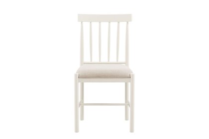 Gallery Direct Eton Painted White Upholstered Dining Chair