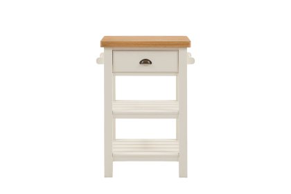 Gallery Direct Eton Painted White Butchers Block