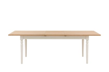Gallery Direct Eton Painted White Ext 180-230cm Dining Table Gallery Direct Eton Painted White Ext 180-230cm Dining Table