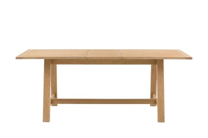 Gallery Direct Eton Natural Ext 160-200cm Trestle Dining Table Gallery Direct Eton Natural Ext 160-200cm Trestle Dining Table