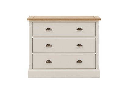 Gallery Direct Eton Painted White 3 Drawer Chest of Drawers Gallery Direct Eton Painted White 3 Drawer Chest of Drawers