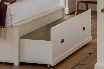 Gallery Direct Eton Painted White Storage Bedframe
