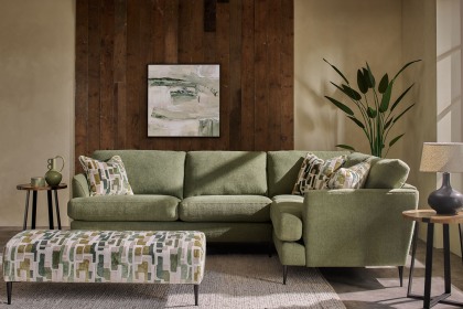 Jonas Fabric Legged Footstool