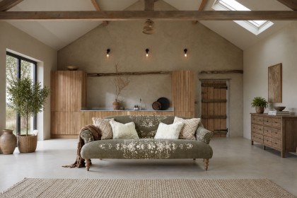 Tetrad Heritage Jacaranda Bagru Midi Sofa
