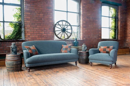 Tetrad Braemar Harris Tweed Midi Sofa