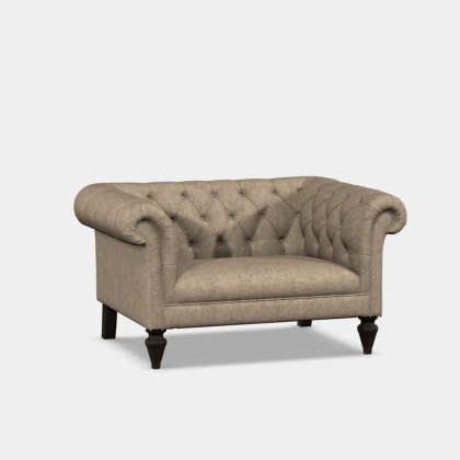 Tetrad Regent Harris Tweed Snuggler Chair