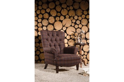 Tetrad Regent Harris Tweed Standard Chair