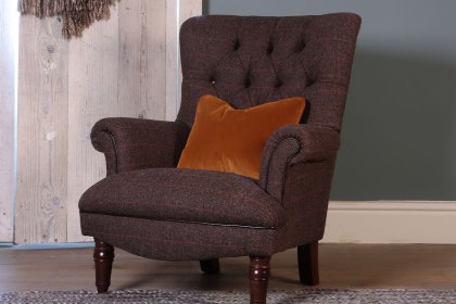 Tetrad Regent Harris Tweed Standard Chair