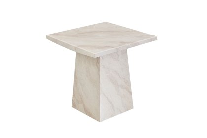 Vida Living Apollo Marble Lamp Table