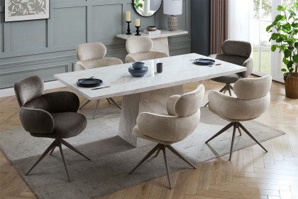 Vida Living Apollo Marble 160cm Dining Table Vida Living Apollo Marble 160cm Dining Table
