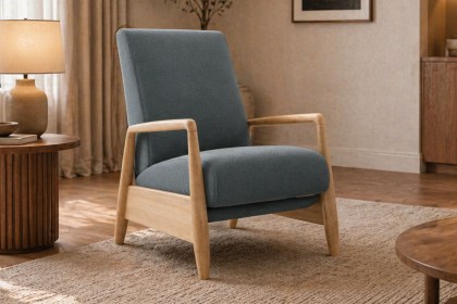 La-Z-Boy Faith Capsule Accent Chair with High Leg Pushback Recliner