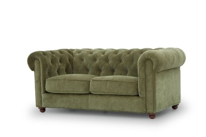 Buckland Chesterfield 2 Seater Sofa with Buttoned Back