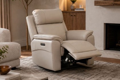 Downtown Arm Chair with Power Recliner and Headrest