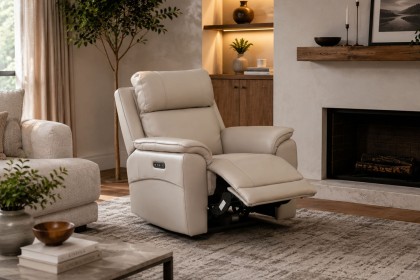 Downtown Arm Chair with Power Recliner and Headrest