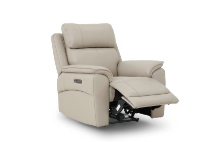 Downtown Arm Chair with Power Recliner and Headrest
