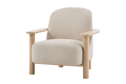 Gallery Direct Husby Armchair in Willow Dusty