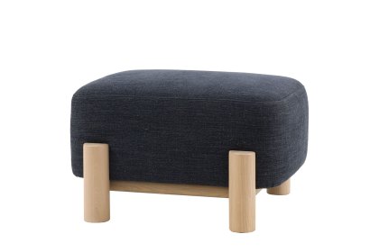 Gallery Direct Husby Footstool in Willow Pacific