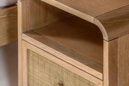 Gallery Direct Bibury Oak 1 Drawer Bedside Table Gallery Direct Bibury Oak 1 Drawer Bedside Table