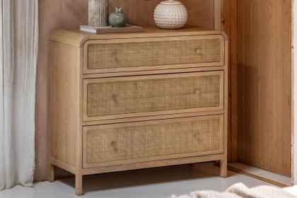 Gallery Direct Bibury Oak 3 Drawer Chest Of Drawers Gallery Direct Bibury Oak 3 Drawer Chest Of Drawers