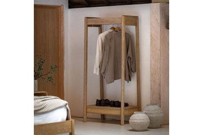 Gallery Direct Bibury Oak Open Wardrobe