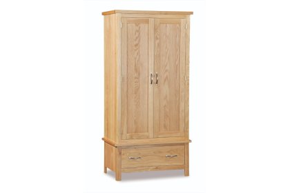 New Trinity Natural Oak Gents Wardrobe