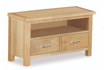 New Trinity Natural Oak Small TV Unit