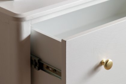 Gallery Direct Acton White 3 Drawer Chest of Drawers Gallery Direct Acton White 3 Drawer Chest of Drawers