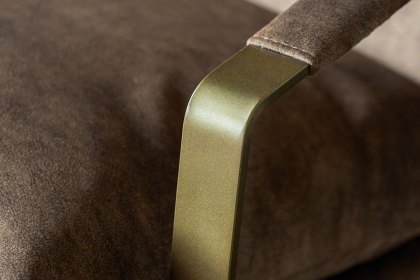 Gallery Direct Fabien Lounger Chair in Mineral Soft Fabric