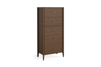 Paris Brown 5 Drawer Tallboy