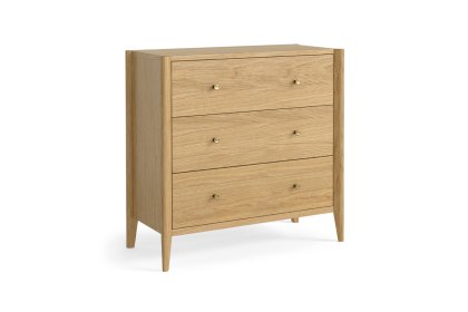 Paris Natural 3 Drawer Chest of Drawers