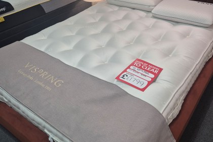 Ex-Display Truro - Vispring Realm 5'0 Soft Mattress