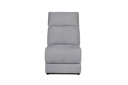 Blaine Armless Sectional Unit in Greige Fabric