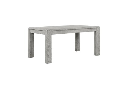 Amsterdam Washed Grey Oak 6-8 Seater Extending Dining Table - 160cm-210cm