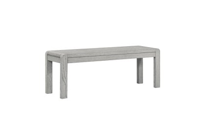 Amsterdam Washed Grey Oak Dining Bench