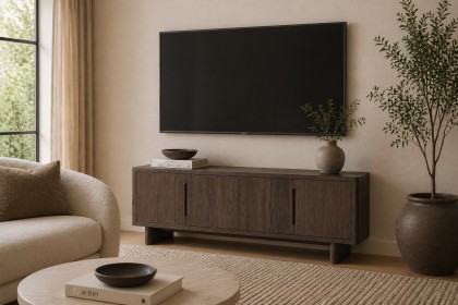 California Dark Oak TV Unit