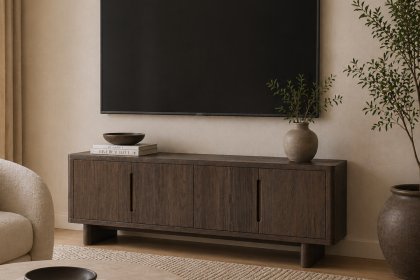 California Dark Oak TV Unit