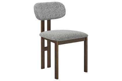 California Dark Oak Armless Dining Chair (Pair)