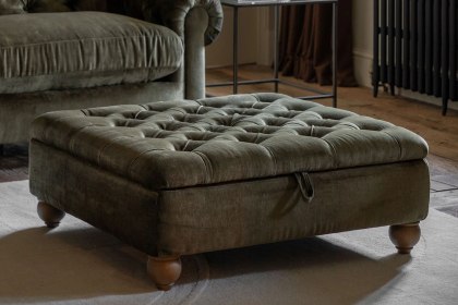 Gallery Direct Chesterfield Footstool