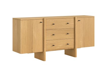 Como Oak Large Sideboard