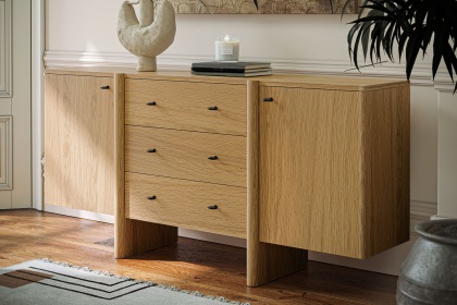 Como Oak Large Sideboard
