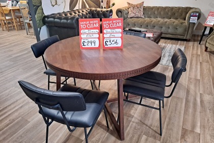 Ex-Display Plymouth - Gallery Direct Maxwell Set of 4 Dining Chairs